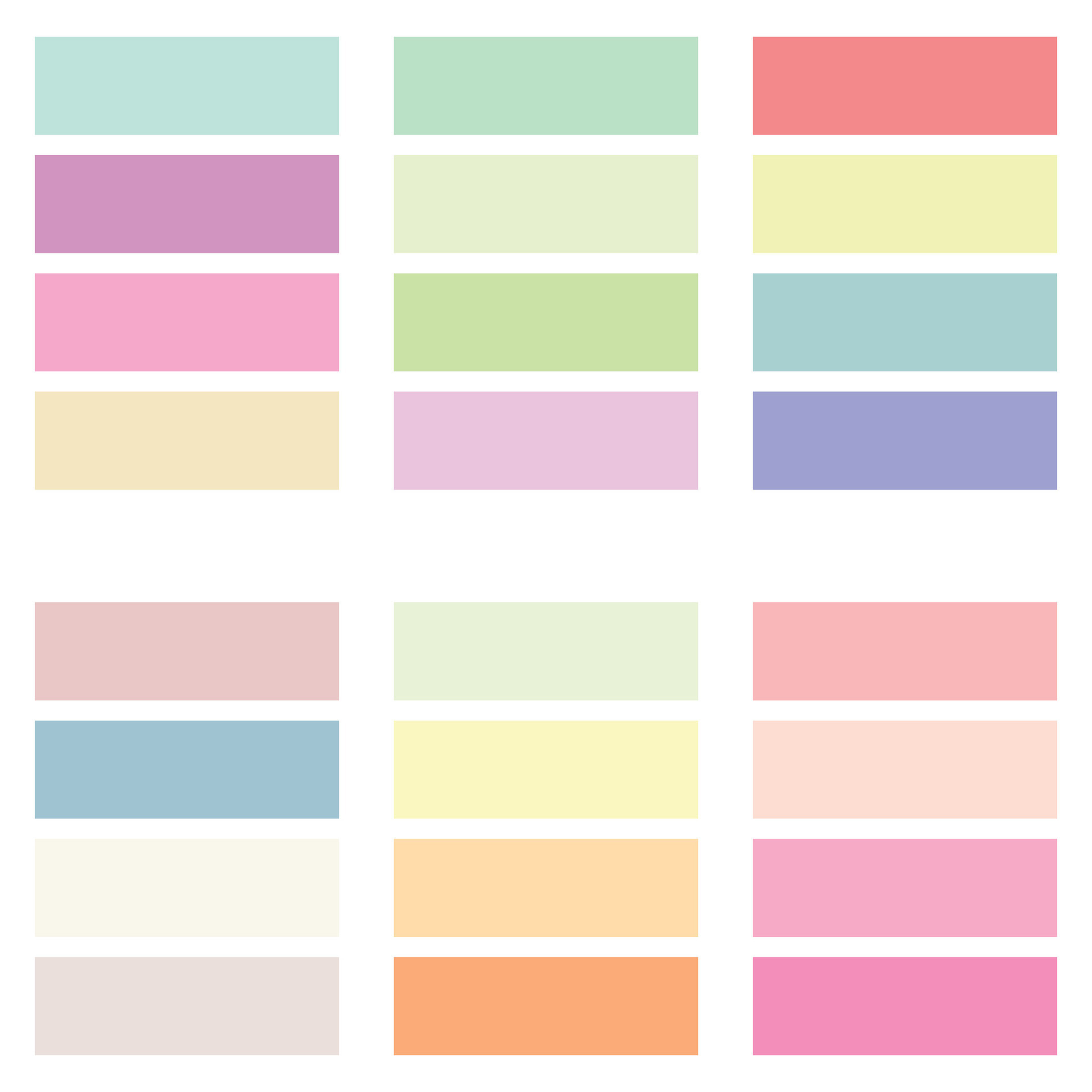 Пастельная палитра для дам 2